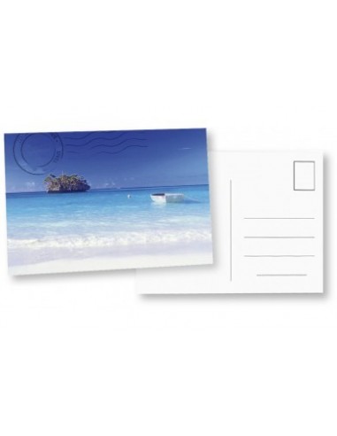 500 cartes postales - Quadri recto verso pelliculage brillant