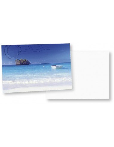 500 cartes postales - Quadri recto pelliculage brillant