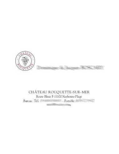 250 exemplaires Cartes de visites Recto